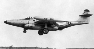 An early F-89A Scorpion of the 126th Fighter-Interceptor Squadron. (US Air Force)